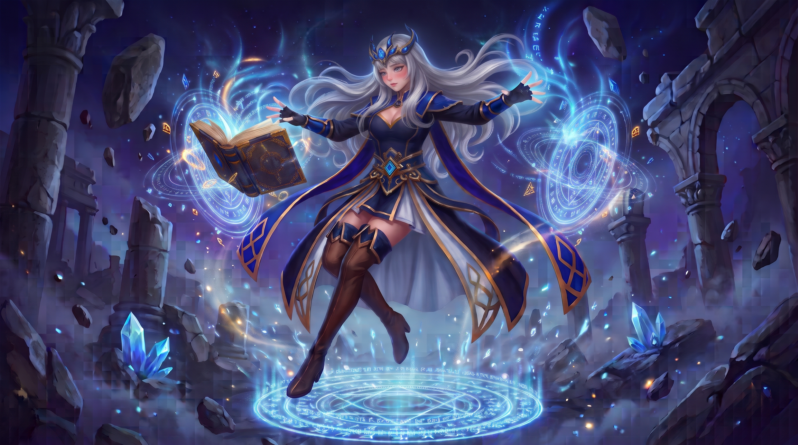 Lunatic Saga Stranger Female Hero - By Mylen Dev Studio